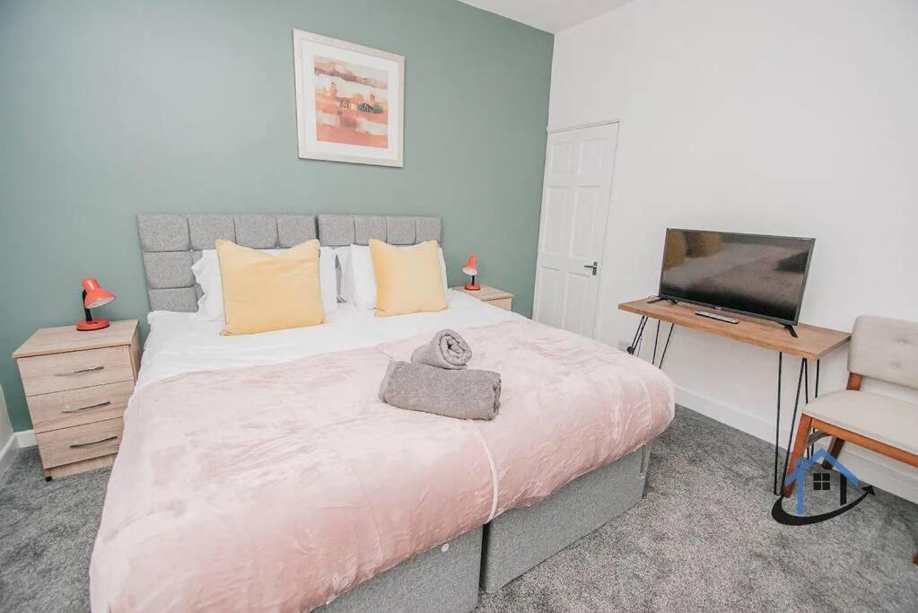 Villa Balby Casa Nr Doncaster Racecourse King Beds Street Parking Esterno foto